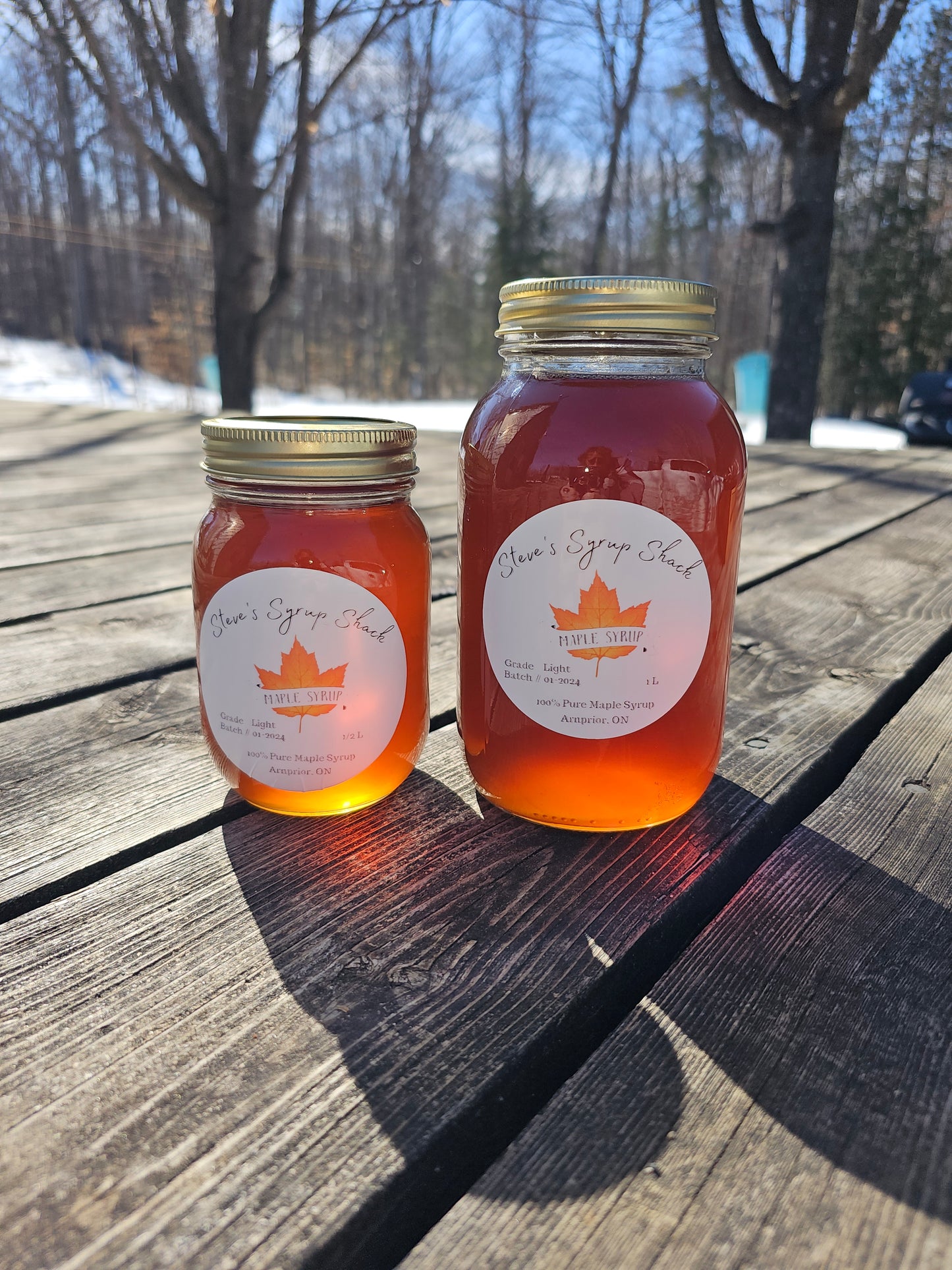 100% Pure Maple Syrup