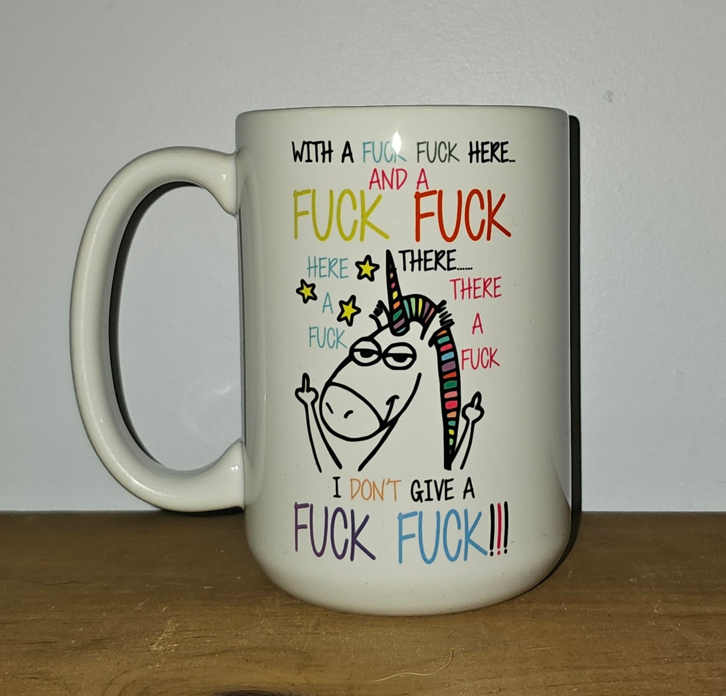 With a Fuck, Fuck Here Mug