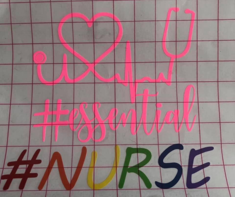 Nurse Car Decal