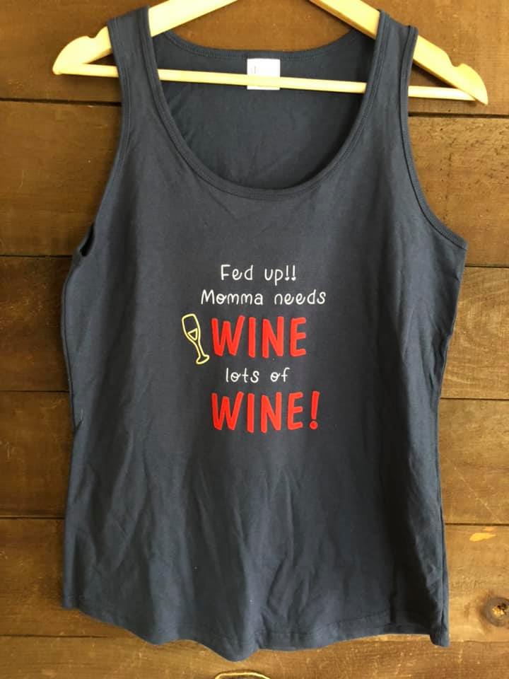 Momma Wants Wine Tank