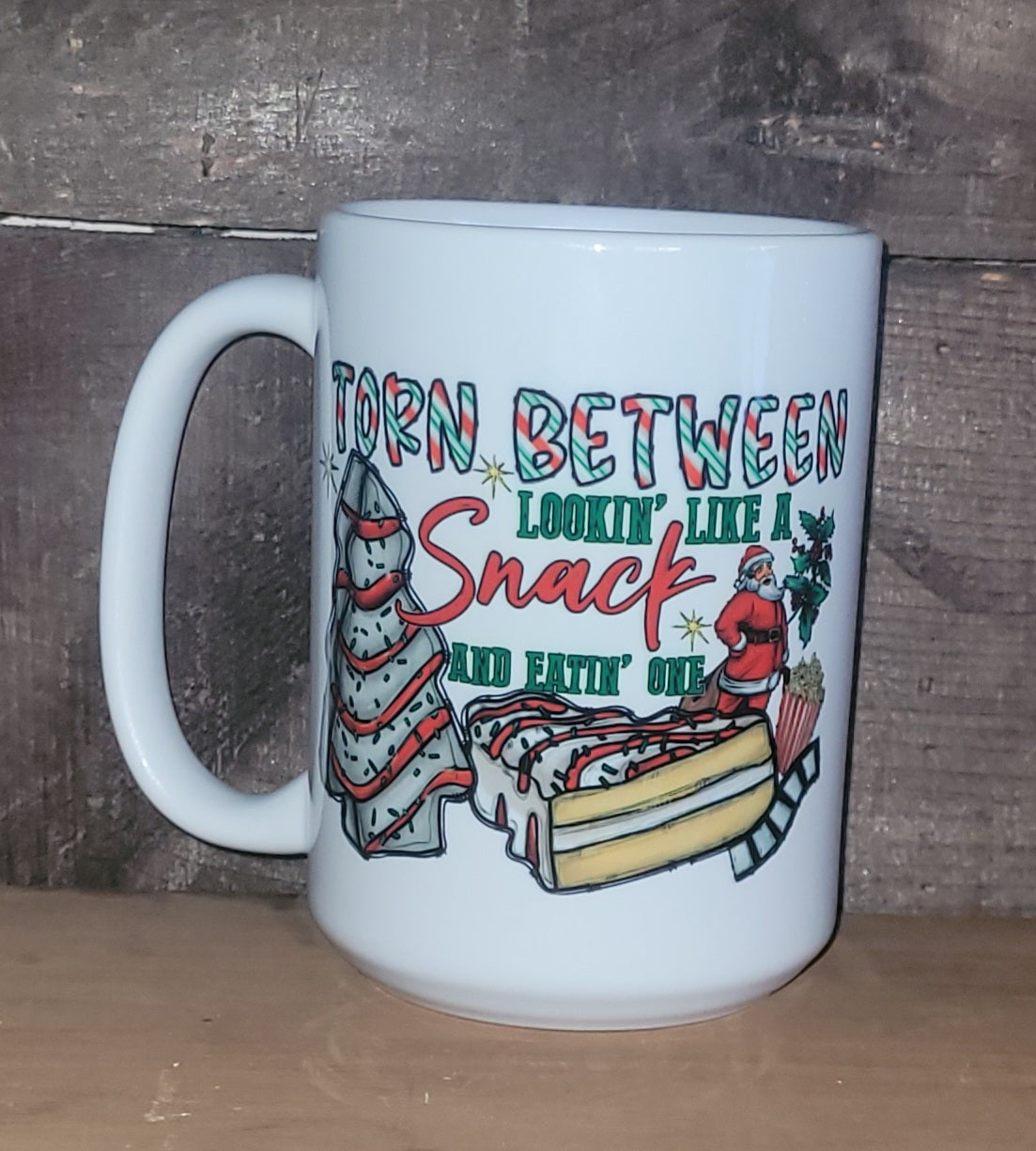 Christmas Snack Mug