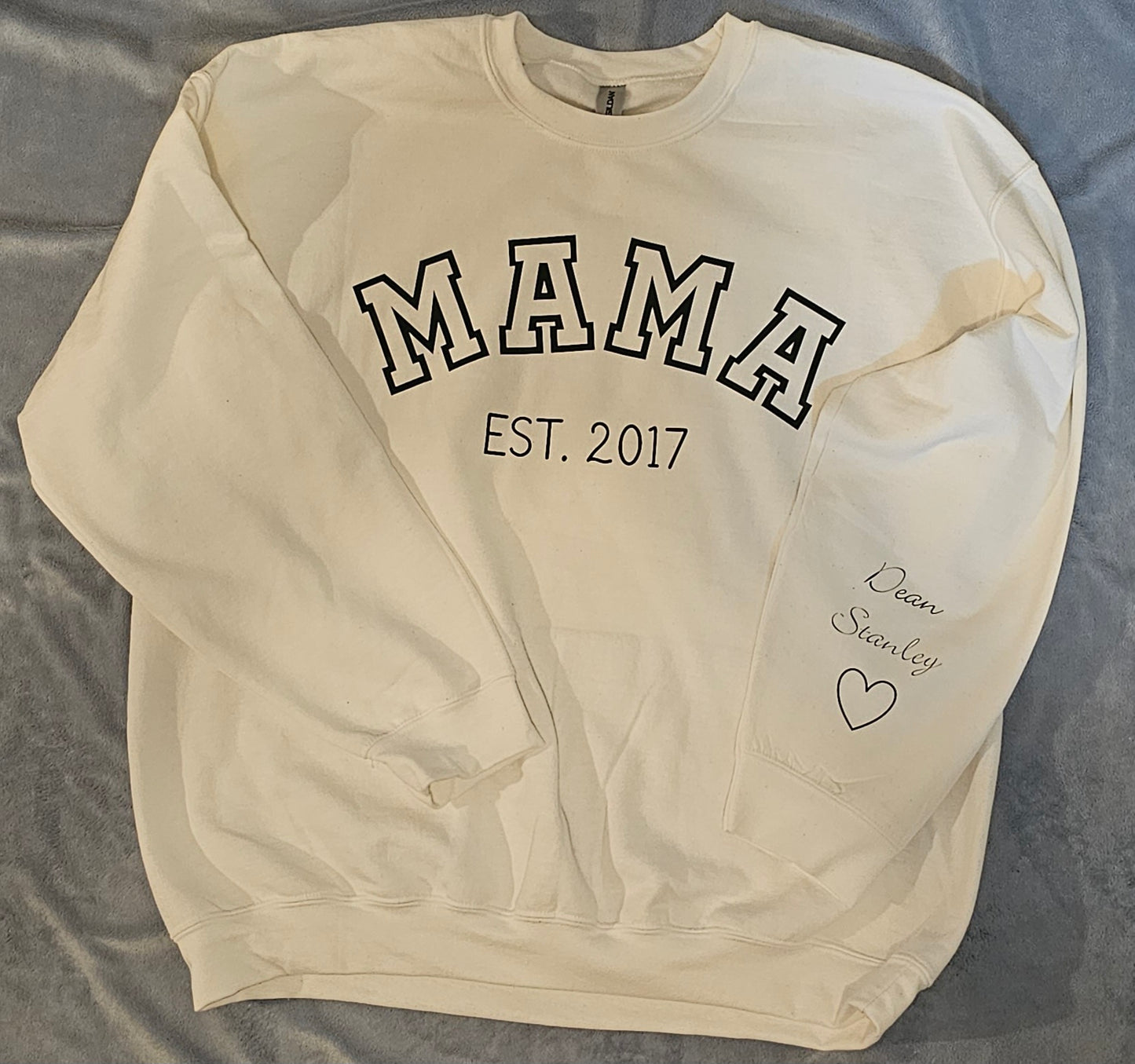 Personalized Crew Neck Sweatshirt