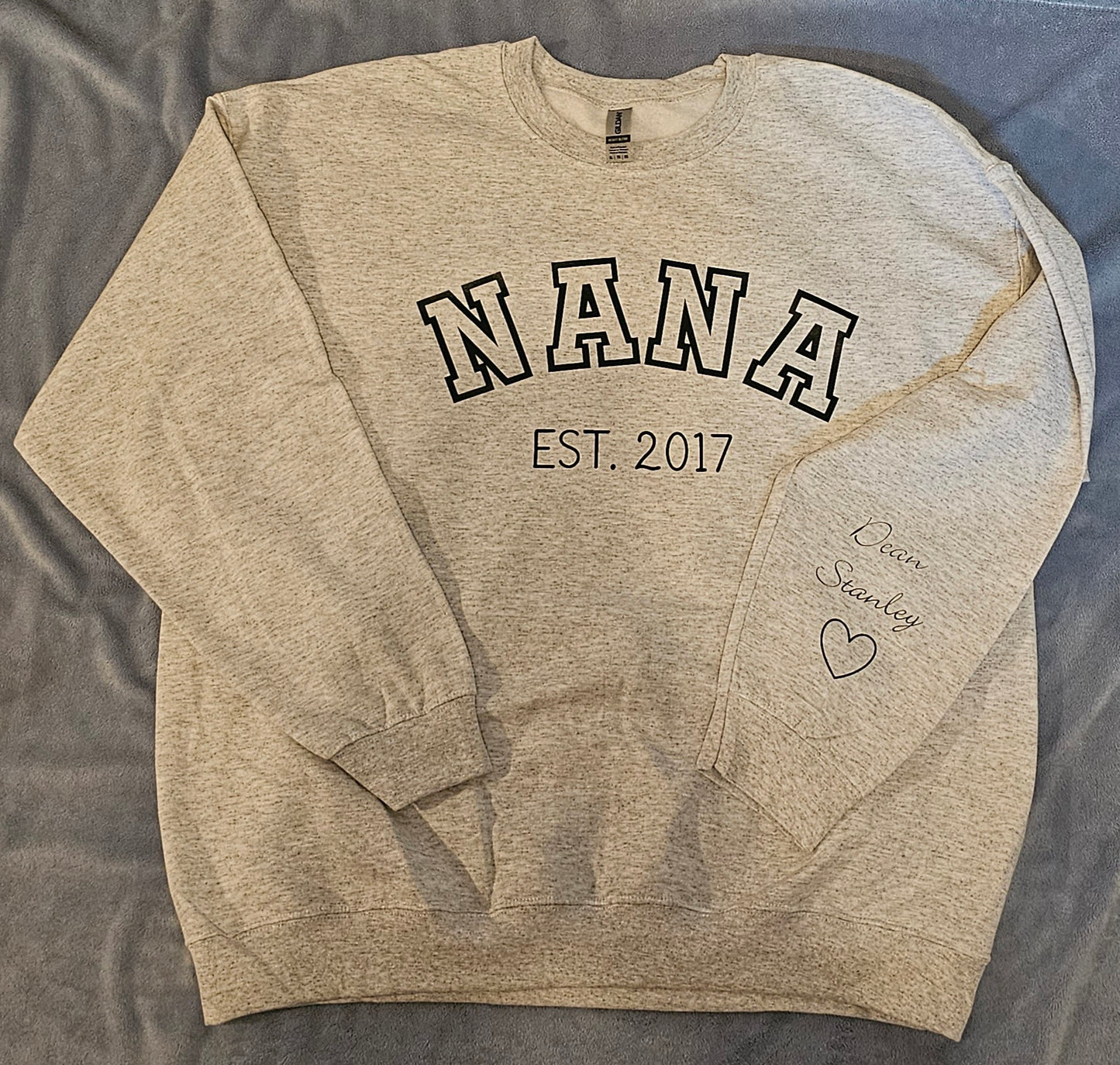 Personalized Crew Neck Sweatshirt