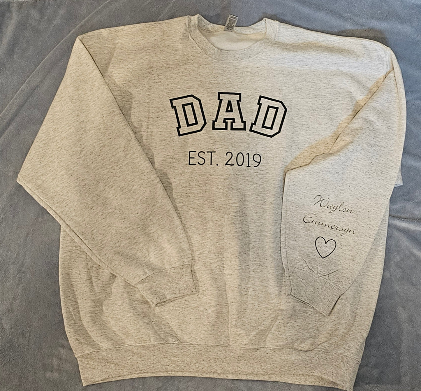 Personalized Crew Neck Sweatshirt