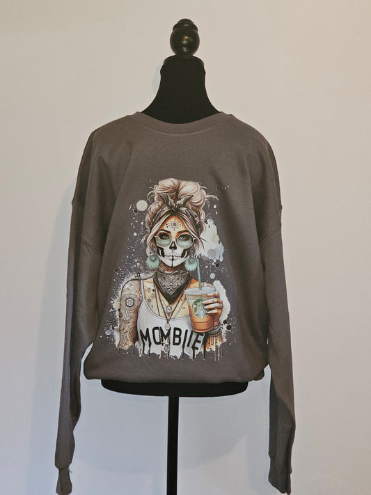 Mombie Crew Neck Sweater