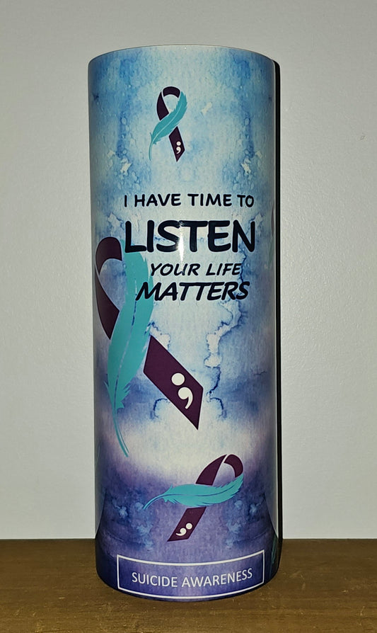 Suicide Awareness Tumblers