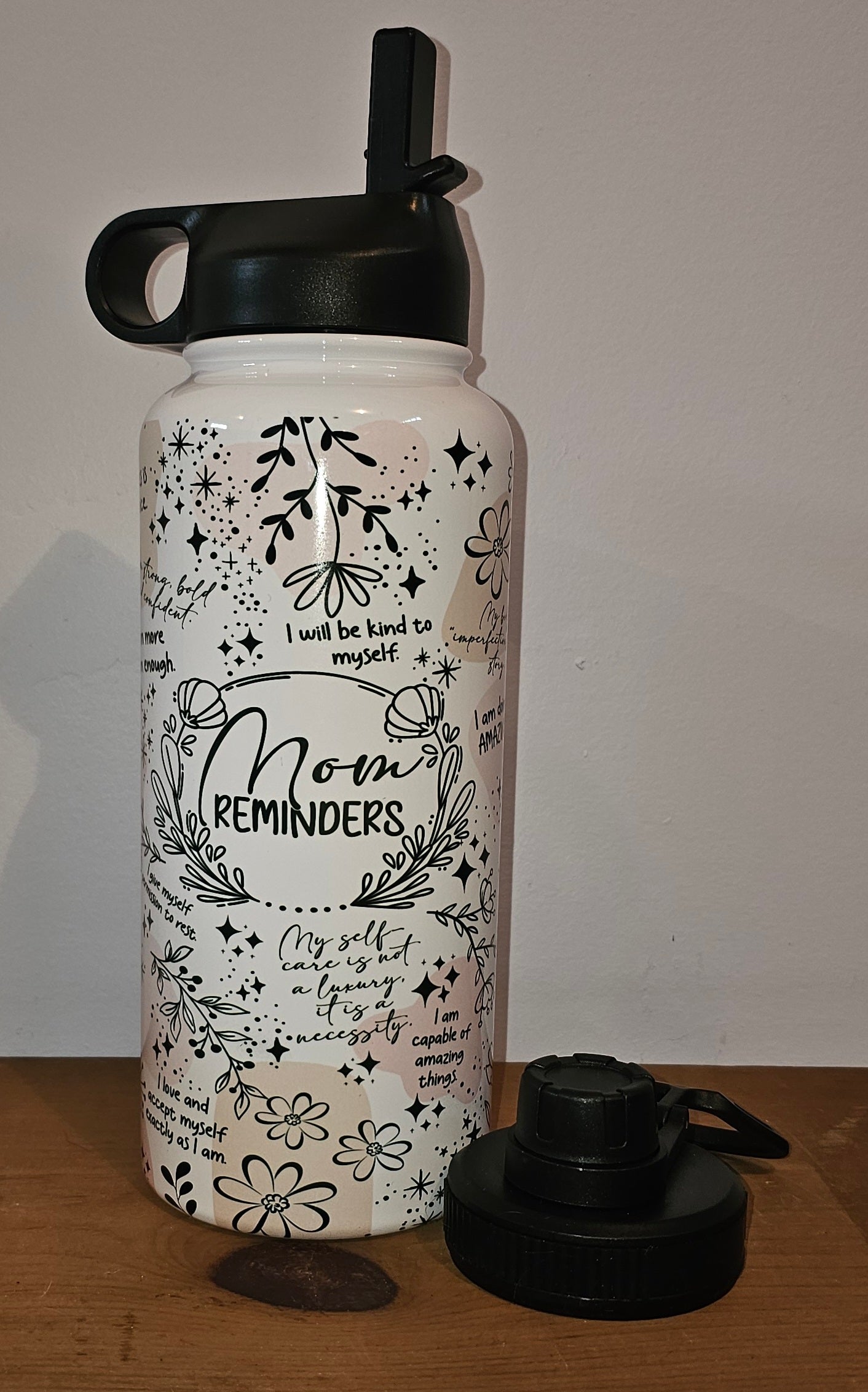 Mom Reminders Water Bottle