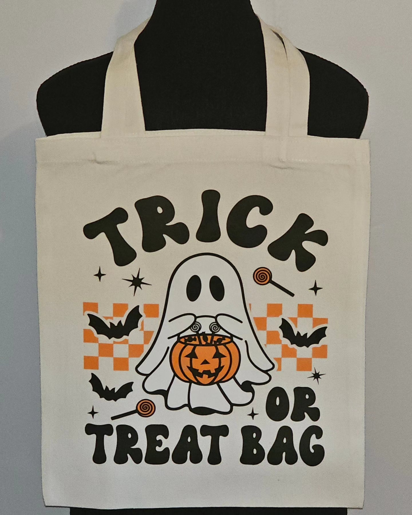 Ghost Trick or Treat Bag