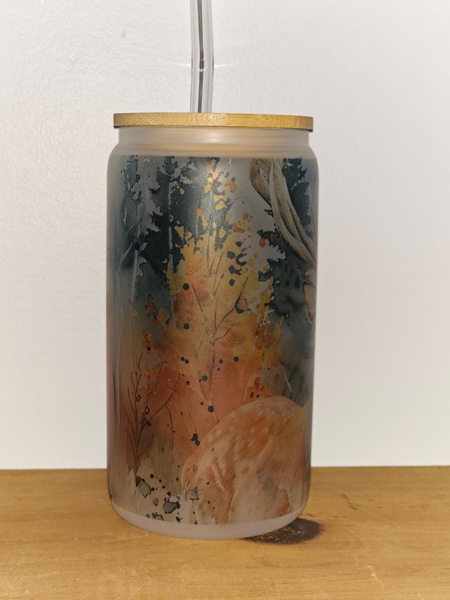 Buck Glass Can Tumbler