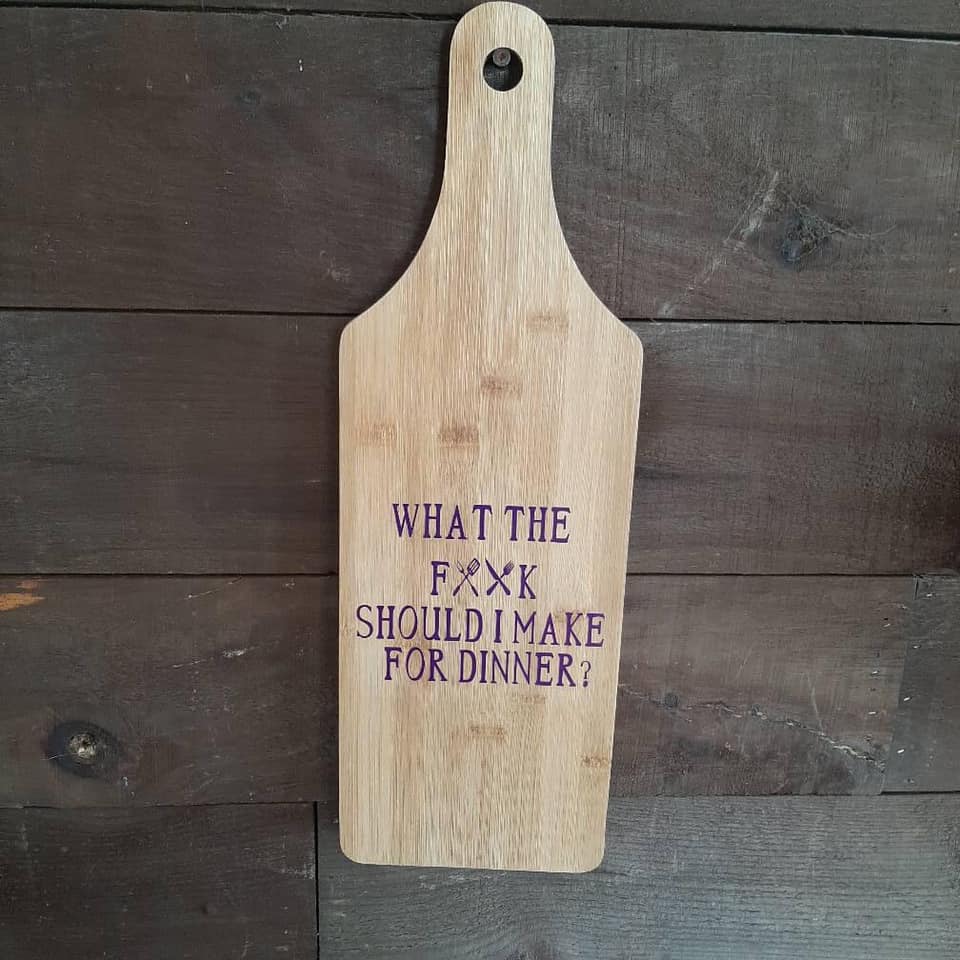 Wooden Charcuterie Board Sign