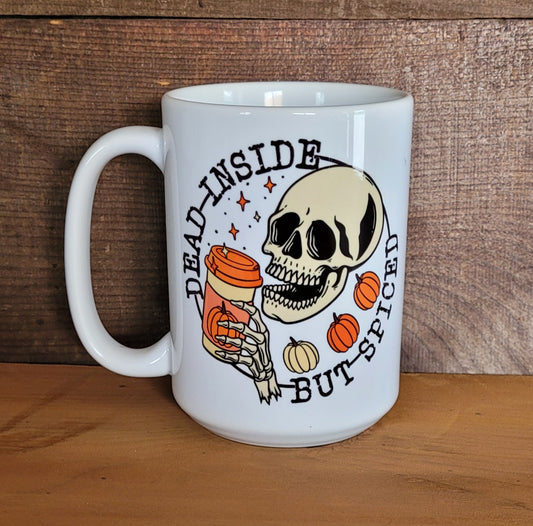 Dead Inside But Spiced Mug